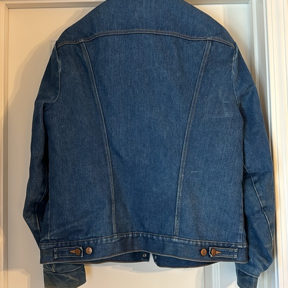 Vintage Wrangler Denim Barn Jacket Size Large - Picture 7 of 8